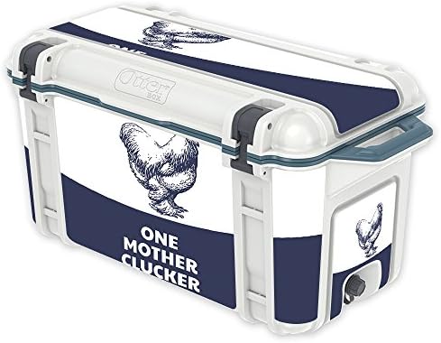 Калъф MightySkins (охладител в комплекта не е включена) е Съвместим с OtterBox Venture 65 кв. Cooler - One Mother Clucker | Защитен,