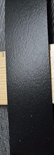 Черен кант кантове от PVC, на роли с размер 45 х 120 см без лепило (1/50 инча)