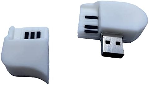 KMSTD Бяла Форма на Пиано 16 GB USB Флаш Стик Флаш памет USB-Диск, на USB-памет