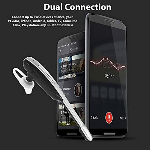 Слушалки Tek Styz е Съвместим с Samsung Z1 in Ear Безжична слушалка Bluetooth с шумопотискане (Бял /Златен)