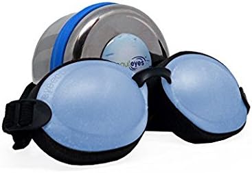 Eye Eco Tranquileyes Mini Sleep Eye Mask – Тъмната маска за сухи, раздраженных очите - Подобрява съня удобни меки сенки за очи - Регулируеми