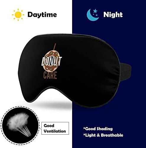 Маска за Очи I-Donut Care Sleep Eye Mask Забавни Меки Сенки За очи, Превръзка на Очите, Маска за Сън и за Пътуване