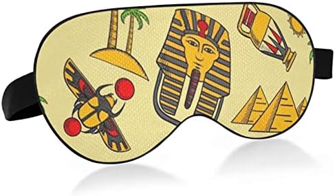 Унисекс Маска За очи За сън Пирамида-Маска за нощен сън Eyes-of-Horus Удобна маска за сън Със Сенки За очи