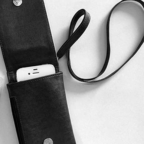 Добре Дошли У Дома Цитат На Арт-Деко Подарък Мода Телефон В Чантата Си Чантата Виси Мобилен Калъф Черен Джоба