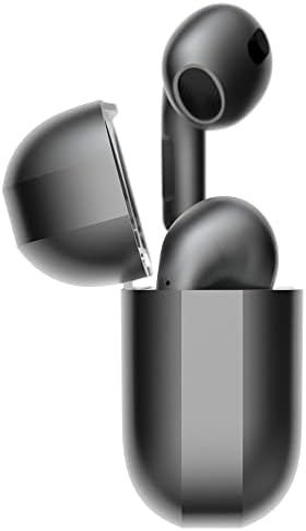 Безжични слушалки AGM True Bluetooth Слушалки със Сензорен контрол и калъф за безжичното зареждане IPX8 Водоустойчив стерео слушалки-втулки