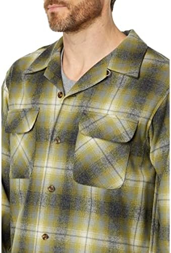Мъжка Вълнена риза Класически Cut Pendleton с дълъг ръкав