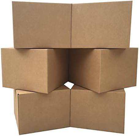 uBoxes Големи Движещи се кутии 20 x 20x 15 (опаковка от 6 броя)