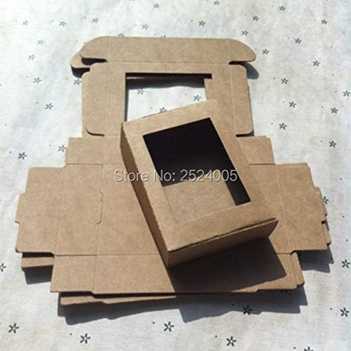 Anncus 8,5x6x2,2 см выдалбливают ръчно изработени сапуни опаковъчна кутия/Торбичка за съхранение/кутии от крафт-хартия/подарък седалките