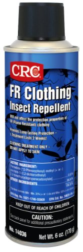 Средство за защита от насекоми КРС FR за дрехи, 6 уо. унции (опаковка от 12 броя), 14036CS, Млечно-бял
