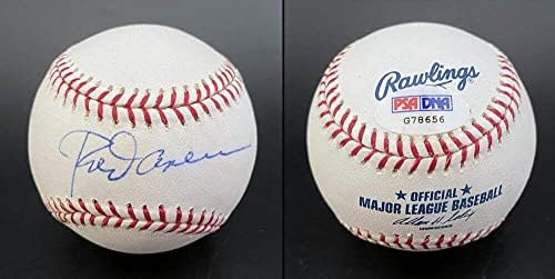 Род Кэрью ПОДПИСА ДОГОВОР С ROMLB Baseball Minnesota Twins HOF PSA / С АВТОГРАФ на ДНК - Бейзболни топки с автографи