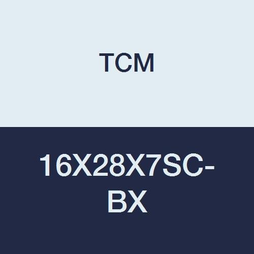 Щуцер TCM 16X28X7SC-BX NBR (каучук Буна)/ от Въглеродна стомана, Тип SC, 0,630 x 1,102 x 0,276