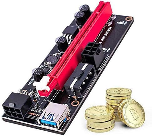Съединители VER009S PCI-E Странично Card 009S PCI Express PCIE от 1X до 16X Удължител 0,6 М PCI E USB 3.0 Кабел за захранване 6Pin за