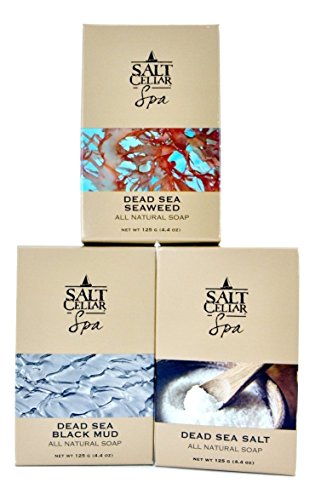 Естественият сапун от морски водорасли от Мъртво море Salt Cellar 4,4 oz (125 g)