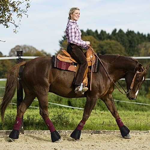 2 Чифта Обувки със звънци за коне Предпазват от пренапрежение, както и ботуши със звънчета за коне, Издръжливи и леки Ботуши с копита