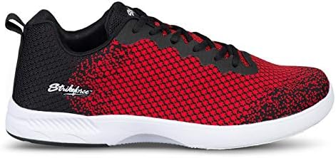 Мъжки авиаторские обувки за боулинг KR Strikeforce - Червено / черно (6 M САЩ, червено / черно)