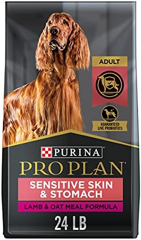 Храна за кучета Purina Pro Plan за чувствителна кожа и е чувствителен стомаха С Пробиотиками за кучета, формула от Овнешко и овесено
