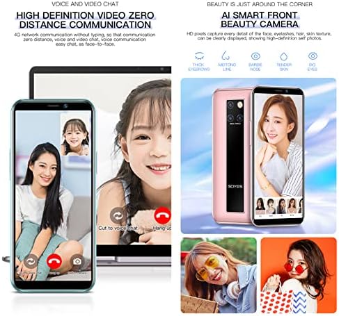 Смартфон SOYES S10H Mini 4G Отключена Карта памет 3 GB ROM 32 GB Android 9,0 Ултра-3,49-инчов K13 с две sim-карти, раздадени 4G Студентски