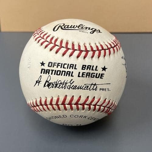 Лу Пиньелла Заку с най-добри пожелания, Подписано ONL Baseball Auto Голограммой B & E - Бейзболни топки с автографи