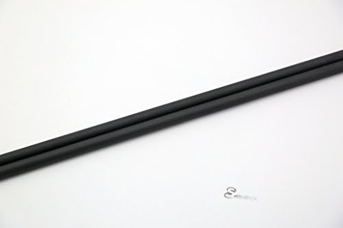 SHINA 3K Рулонная Увита 17 мм, Тръби от Въглеродни Влакна 15 мм x 17 мм x 500 мм Матова повърхност, за RC Quad