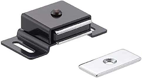 Магнитна ключалка Shibutani EMC-102, черна, Хоризонтален тип, Височина 0,9 x Широчина 1.8 x височина 0,5 инча (22 x 45 x 12 мм), прибл.