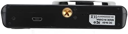 Камера за 4K HD, 16-кратно цифрово увеличение, Пластмасов корпус, Вградено осветление, 44 Mp за запис (черен)