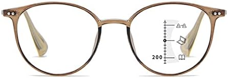 FREAZE Ретро-Ридеры, Очила за четене в кръгла рамка, Унисекс, 1.0 и + 1,5 +, блокиране на синя светлина, Компютърни очила, многофокусные