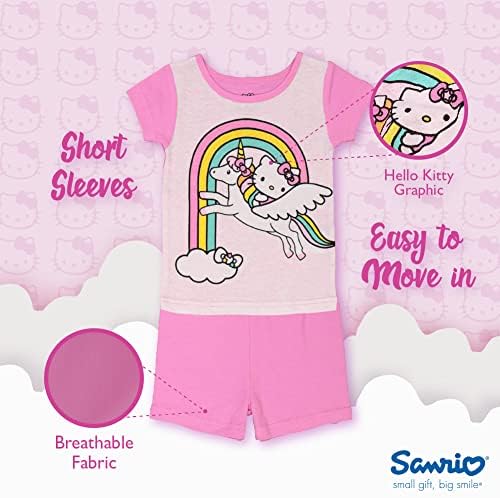 Малки Пижамные комплекти SANRIO за момичета от 4 теми