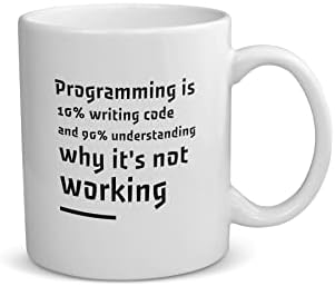 Кафеена Чаша Програмист, Забавни Подаръци, за по-добър софтуерен Инженер-програмист за Всички времена, Почти SWE, Подарък Служител На