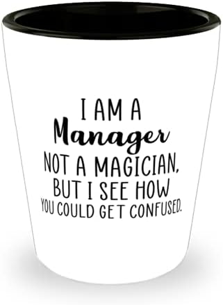 Аз съм Мениджър, а не Магьосник, Чаша за мениджър, за ръководител на Чаша 1,5 грама на алкохол, еспресо