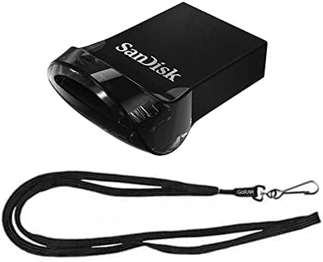 Флаш памет SanDisk 512GB (1 опаковка) Ultra Fit USB 3.1 SDCZ430-512G в комплект с (1) каишка GoRAM