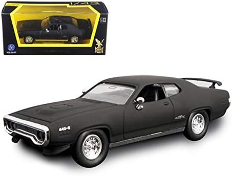 1971 Plymouth GTX Матово-Черен 1/43 by Road Signature 94218