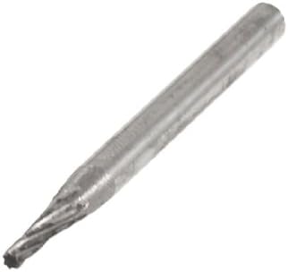 Aexit 1.5 мм x Аксесоари За Въртящи се Инструменти 8 мм Флейта От Твърда Сплав Ротационен Файл Шлайфане Нож За Нокти Тренировка