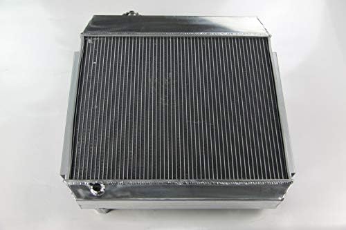 Изцяло алуминиев радиатор за: Chevy 1955-57 56 55 с пряк 6-цилиндров двигател в САЩ
