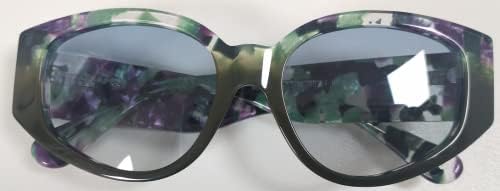 Модни очила VOOGLAM за жени, Луксозни Средно-Сини Светозащитные Очила с Геометрични Точки Срещу пренапрежение на очите-1778