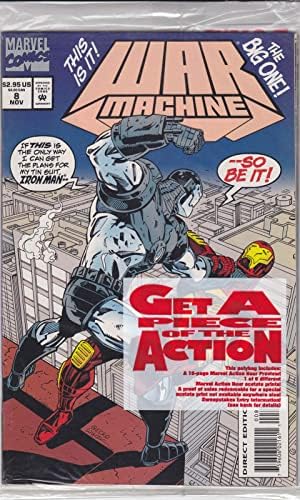 Бойна машина № 8 (в опаковка) VF / NM; Комиксите на Marvel | Железния човек с ацетатом