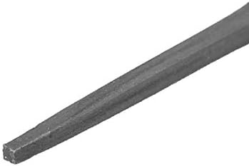 През цялата дърводелски инструмент X-DREE дограма Сиво, 20 см, 0,8 инча, лъскав Файл дължина 22 см (Herramienta de madera de ivi redondo,