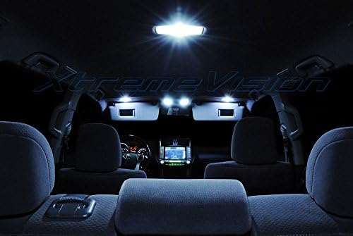 Вътрешен led лампа Xtremevision за Ford Mustang 2010-2014 (5 бр), Студен бял Комплект вътрешни led + Инструмент за инсталиране
