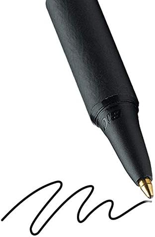 Прибиращи химикалки BIC Soft Feel Различни цветове, със средна заострением (1,0 мм), опаковка от 36 броя, черни и сини Химикалки с удобна