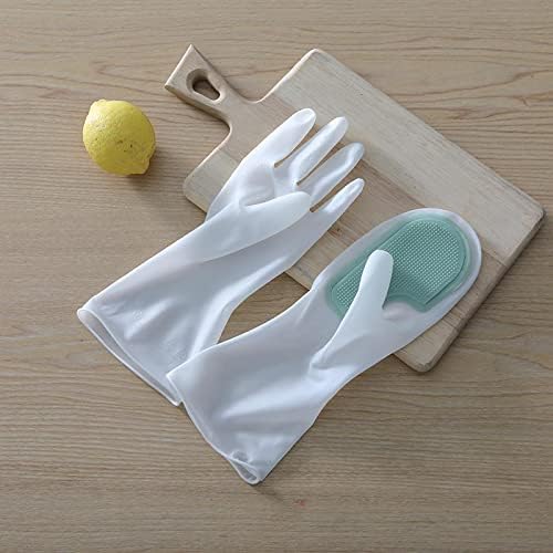 WINWAN Многофункционална четка за домакинската работа, ръкавици за миене на съдове, пластмаса, латекс, водоустойчив, за кухнята, за домашно