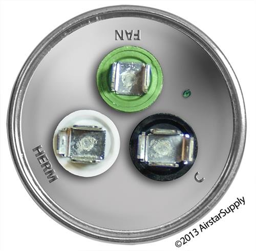 Подмяна, произведени в САЩ - Подмяна на кондензатор Amrad USA2221 на двоен Универсален кондензатор с капацитет 70 + 5 uf/Mfd - Използва