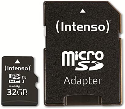Производителност microSDHC UHS-I обем 32 GB Intenso
