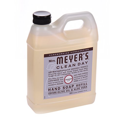 Пълнител за течен сапун за ръце Mrs. Meyer's - Лавандула - 33 грама - 2 бр.