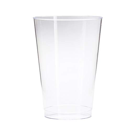 Чаша за пиене Кометата от твърда пластмаса, с гладки стени, 14 Грама, Прозрачен (количество 500 броя)