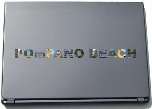 Стикер за лаптоп INDIGOS UG Pompano Beach Кожа лаптоп 290 мм, с Прицелами
