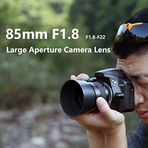 85 mm F1.8 с голяма бленда, Полнокадровый Портретен обектив с Ръчно фокусиране, AI Планина за Nikon D850, D810, D800, D780, D750, D700,