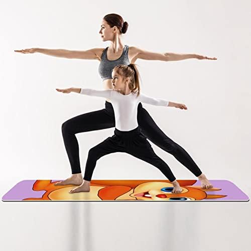 Универсална Подложка за практикуване на Йога, килимче за Йога, мультяшная борова шишарка