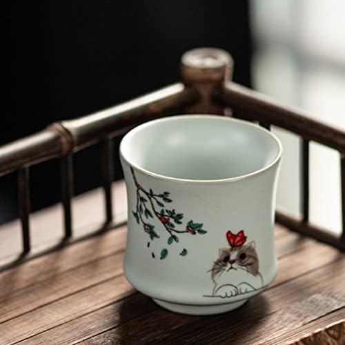 Набор от Кафе на Steins Hemoton, Китайски Чай, 2 бр., Керамични Чаши Чай кунг-фу, Китайска Чаена Чаша, Чаена Чаша, Чаша за Вино, Саке,