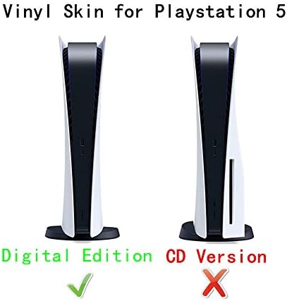 Етикети за Ps5, Vinyl Стикер върху цялото тяло, Стикер на кожата, Калъф за конзолни контролери Playstation 5 Digital Edition (Digital