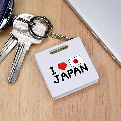 Рулетка за ключове Azeeda I Love Japan /Инструмент за измерване на нивото на алкохол (KM00027114)