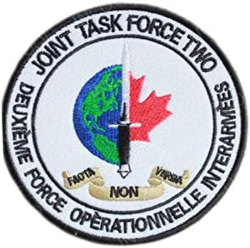 Тактическа нашивка OYSTERBOY Canada Joint Task Force 2 JTF2 Rainbow six с 6 куки на гърба